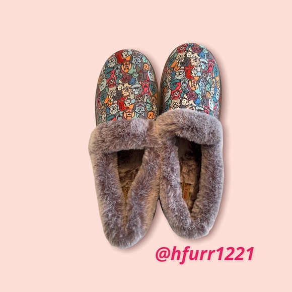 BOBS TOO COZY - POOCH PARADE SLIPPERS BY SKETCHERS SZ 10 - Picture 3 of 5